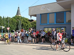 Myjavsk 50 - cyklisti pred odtartovanm